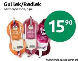Joker Gul løk/Rødløk, NOK 15.9 tilbud