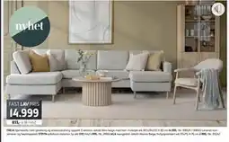 Bohus FREJA hjørnesofa, NOK 14999 tilbud