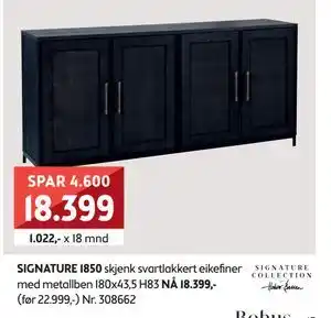 Bohus SIGNATURE 1850, NOK 18399 tilbud