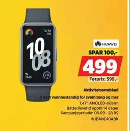 POWER Aktivitetsarmbånd, NOK 499 tilbud