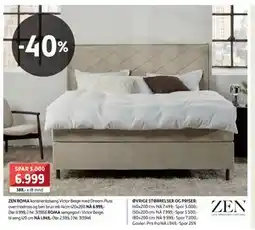Bohus ZEN ROMA kontinentalseng tilbud