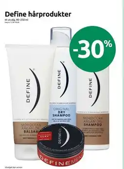 Joker Define hårprodukter tilbud