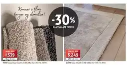 Bohus 30% PÅ UTVALGTE TEPPER tilbud