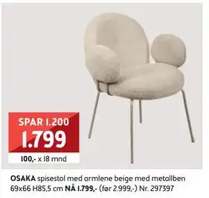 Bohus OSAKA, NOK 1799 tilbud
