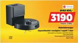 POWER Robotstøvsuger, NOK 3190 tilbud