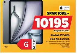 POWER iPad Air 13 (M3), NOK 10195 tilbud