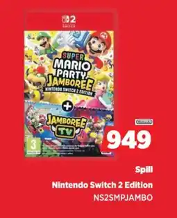 POWER Nintendo Switch 2 Edition, NOK 949 tilbud