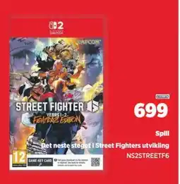 POWER Det neste steget i Street Fighters utvikling, NOK 699 tilbud