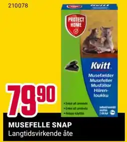 Europris MUSEFELLE SNAP, NOK 79.9 tilbud