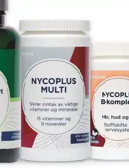 Vitusapotek Nycoplus Multi, 200 tabletter, NOK 173.5 tilbud