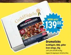 Eurocash Drumsticks, SEK 139 tilbud