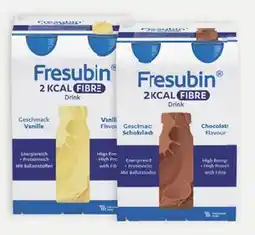 Vitusapotek Fresubin 2 KCAL FIBRE Drink vanilje eller sjokolade, NOK 152.9 tilbud