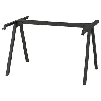 IKEA Trotten Understell for bordplate, antrasitt, 140/160 cm tilbud