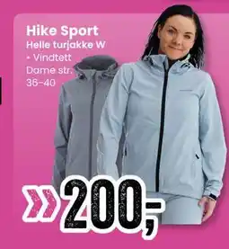 Sport Outlet Hike Sport, NOK 200 tilbud