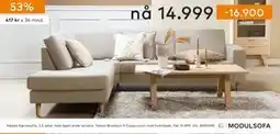 Skeidar Hedda hjørnesofa, NOK 14999 tilbud
