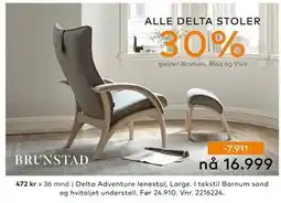 Skeidar ALLE DELTA STOLER tilbud