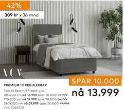 Skeidar PREMIUM 10 REGULERBAR tilbud