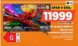 POWER 65 4K Smart QNED-TV, NOK 11999 tilbud