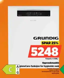 POWER Oppvaskmaskin, NOK 5248 tilbud