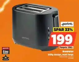 POWER Brødrister, NOK 199 tilbud