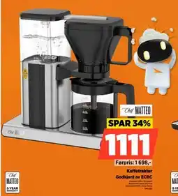 POWER Kaffetrakter, NOK 1111 tilbud