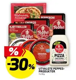 Bunnpris UTVALGTE PEPPES-PRODUKTER tilbud