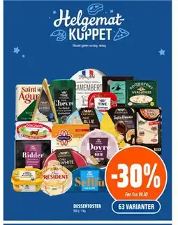 Coop Obs DESSERTOSTER tilbud