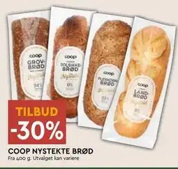 Coop Mega COOP NYSTEKTE BRØD tilbud