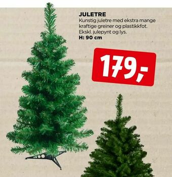jem & fix Juletre tilbud