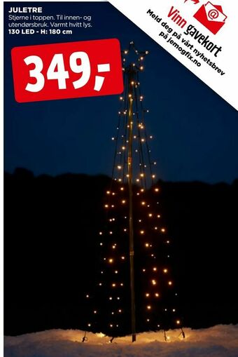 jem & fix Juletre tilbud