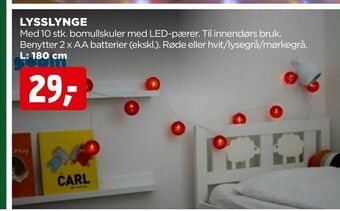 jem & fix Lysslynge tilbud