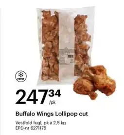 Storcash Buffalo Wings Lollipop cut tilbud