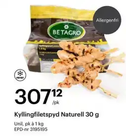 Storcash Kyllingfiletspyd Naturell tilbud