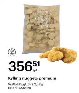 Storcash Kylling nuggets premium tilbud