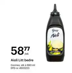 Storcash Aioli Litt bedre tilbud