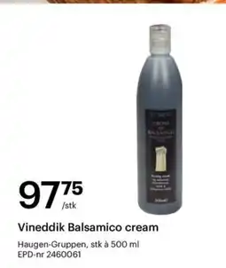 Storcash Vineddik Balsamico cream tilbud