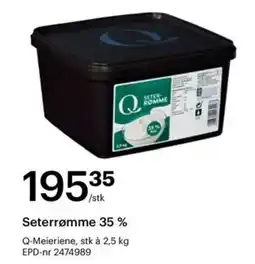 Storcash Seterrømme 35 % tilbud