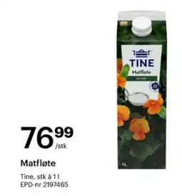 Storcash TINE Matfløte tilbud