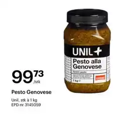 Storcash UNIL Pesto Genovese tilbud