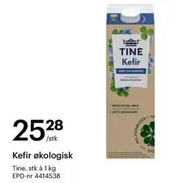 Storcash TINE Kefir økologisk tilbud