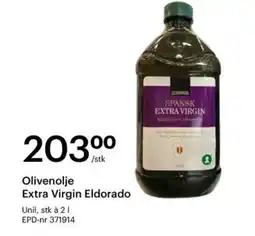 Storcash UNIL Olivenolje Extra Virgin Eldorado tilbud