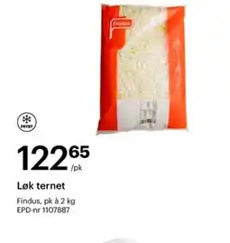 Storcash FINDUS Løk ternet tilbud