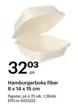 Storcash Hamburgerboks fiber tilbud