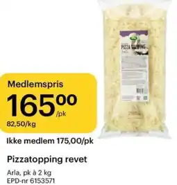 Storcash ARLA Pizzatopping revet tilbud