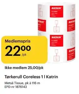 Storcash Tørkerull Coreless tilbud