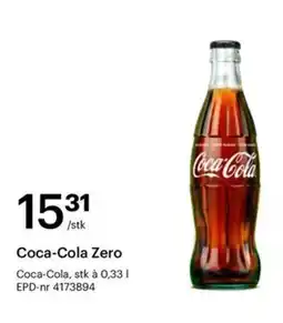 Storcash COCA-COLA Zero tilbud