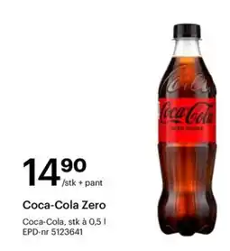 Storcash COCA-COLA Zero tilbud