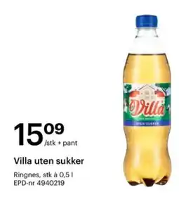 Storcash VILLA uten sukker tilbud