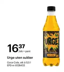 Storcash URGE ute sukker tilbud