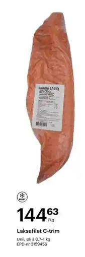 Storcash Laksefilet C-trim tilbud